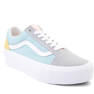 Size 8.5 pastel women’s vans